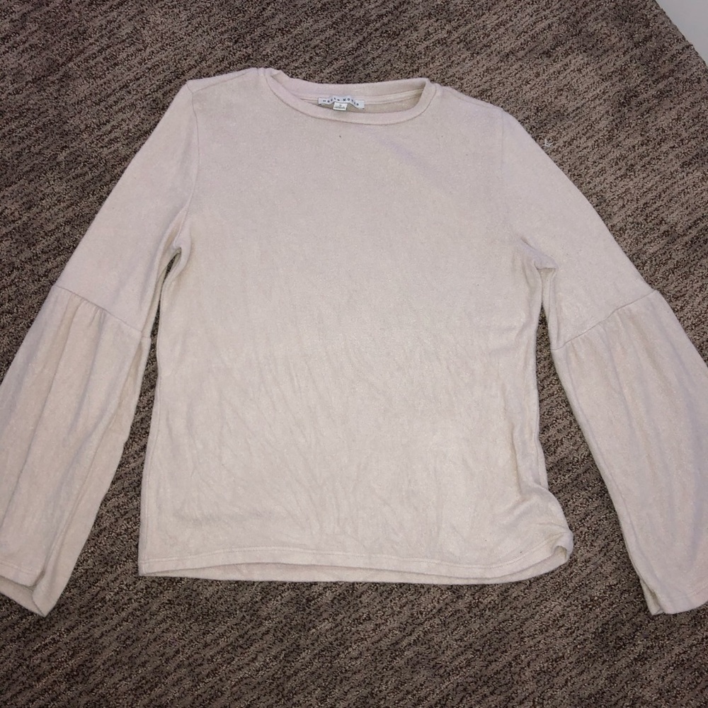 Cream sweater